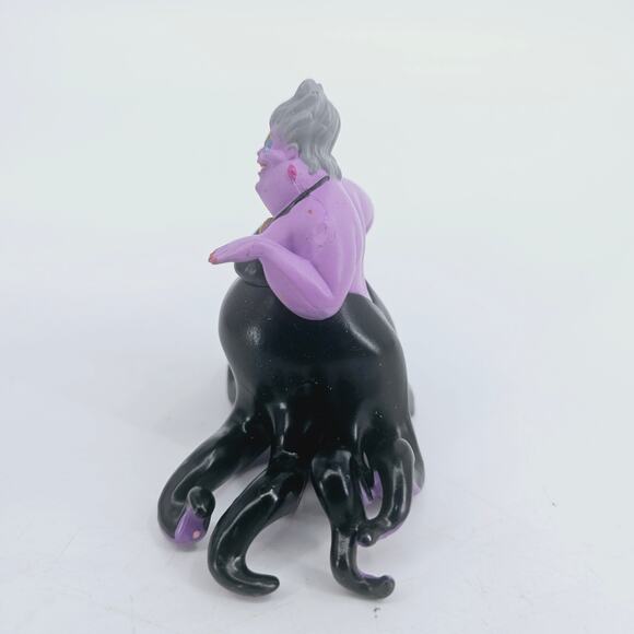 DISNEY THE LITTLE MERMAID URSULA PVC FIGURINES TOY CAKE TOPPER - Picture 3 of 5